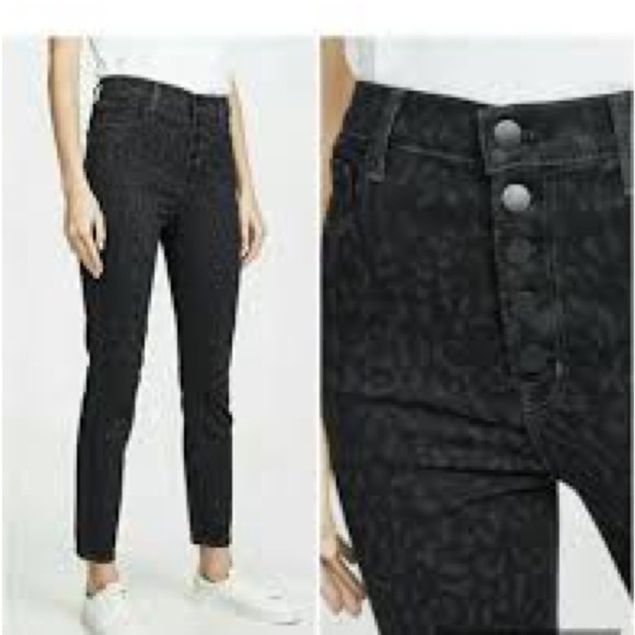 J Brand High Rise Savannah Print Jeans - Picture 2 of 11